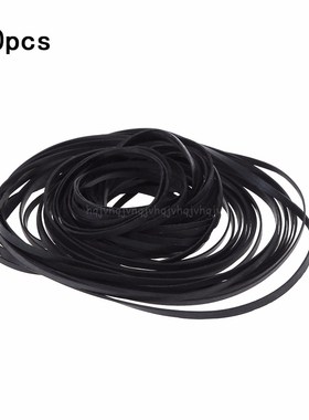 50PCS Universal Mix Cassette Tape Machine Belts Assorted Com