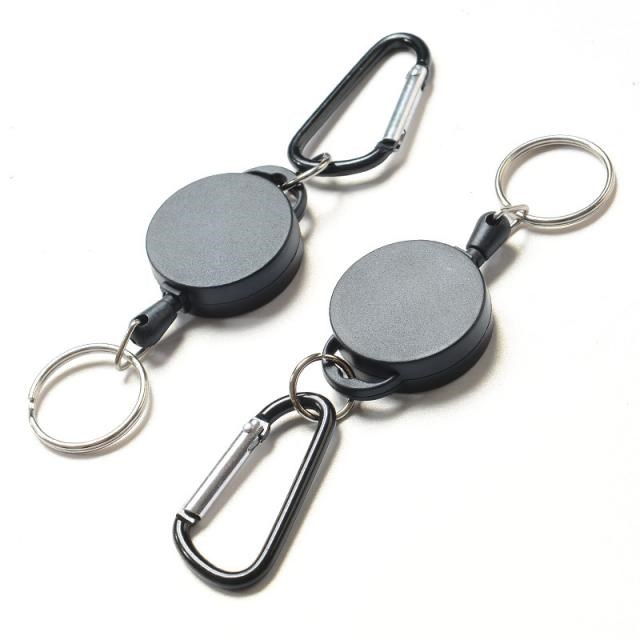 Wire Rope Camping Telescopic Burglar Chain Key Holder Tactic