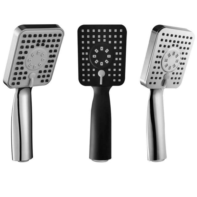3 Modes Rain Shower Head High Pressure Adjustable Bath Showe