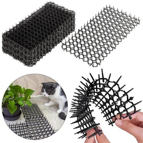 2/10Pcs Cat Thorn Mat Garden Anti-Cat Prickle Strip Stop Cat