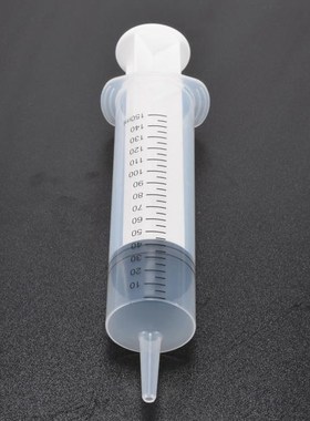 1PC Large 150ML Syringe Plastic Glue Syringe Reusable Pump M