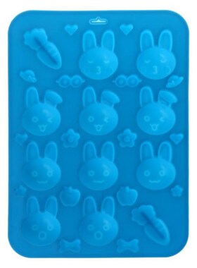 3D Easter Rabbit Bunny Chocolate Cake Mold Silicone Fondant