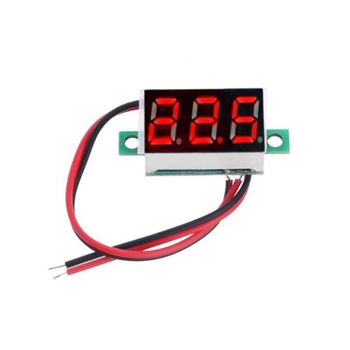 DC 4.5V-30V 0.36 inch 2 wires Digital Voltage Meter Mini Vol