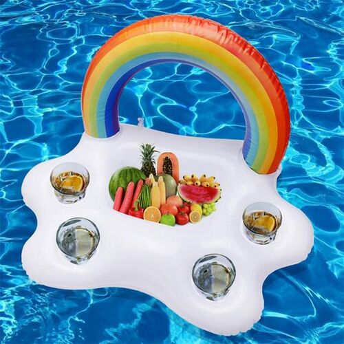 Inflatable Cup Holder Drink Holder Pool Float Beer Table Bar