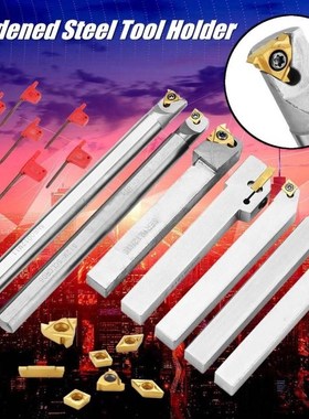 Upgrade 21pcs 12mm 50HRC Turning Tool Holder Lathe Boring Ba