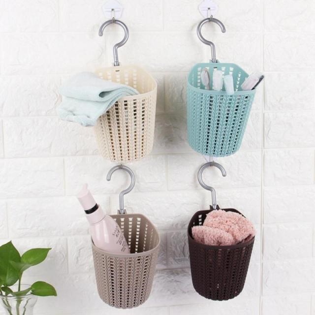 Nordic Style Hollow Design Storage Basket Hanging Pocket Sma