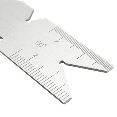 Metric Screw ISO 60° Inch Thread Pitch Gauge Center Gauge M
