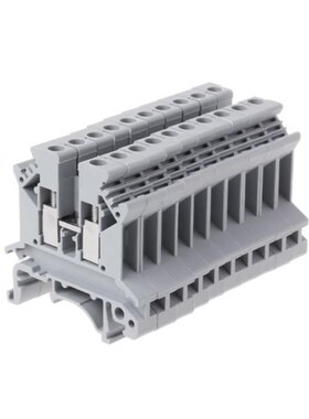 10Pcs/set UK-2.5B Universal Panel Mount Screw Terminal Block