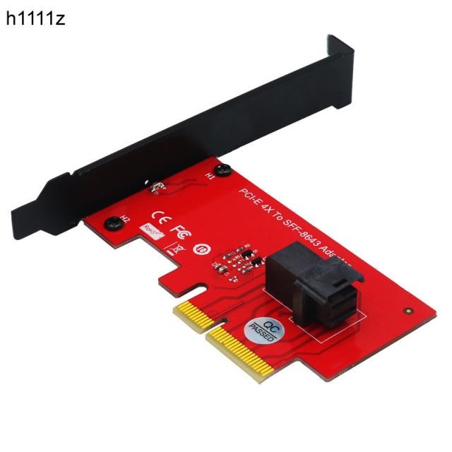 Riser PCIE SFF-8643 U.2 Adapter Expansion Card SFF-8643 U2 P