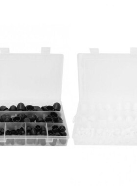 145pcs/box Rubber Dome Nut Kit M4 M5 M6 M8 M10 M12 Hex Nut C