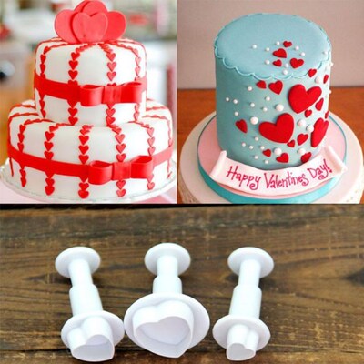 Silicone Hydrangea Fondant Cake Decorating SugarCraft Plunge