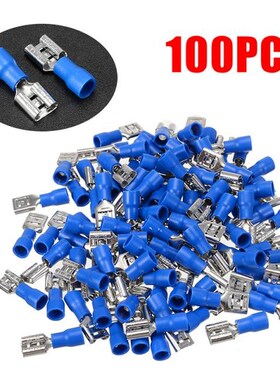 100pcs/pack Insulated Female Wire Connector Electrical Wire