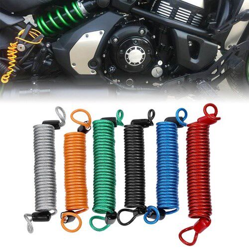 Universal Anti-lost Bike Motorcycle Scooter 150cm Spring Rem