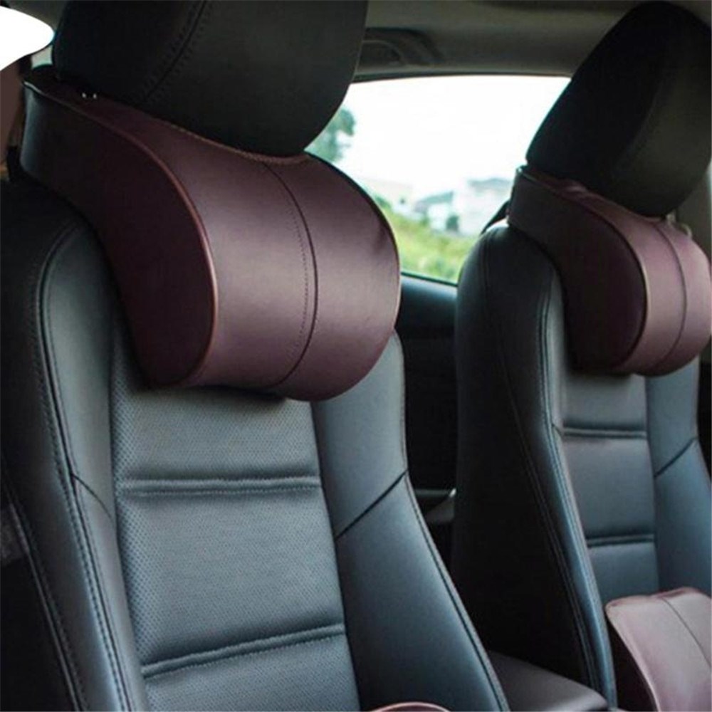 Memory Cotton Car Auto Headrest Neck Rest Safety Seat Suppor