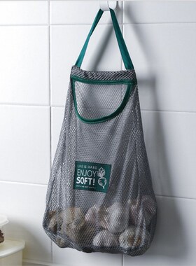 Reusable Kitchen Fruits Vegetables Storage Hanging Bag Groce