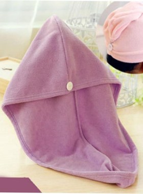 Super Absorbent dry hair cap Pink household products daily l