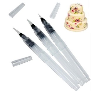 3pcs/set Coloring Water Painting Pen Fondant Cake Decoration