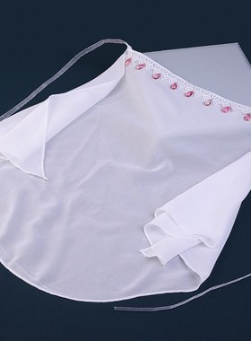 Chinese Style Retro Hanfu White Color Hair Band Womens Tass