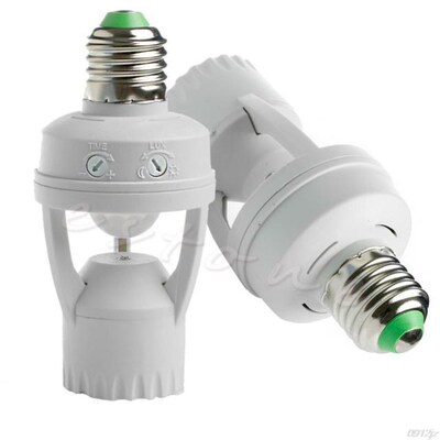 AC 110V 220V Infrared PIR Motion Sensor LED E27 Lamp Bulb Ho