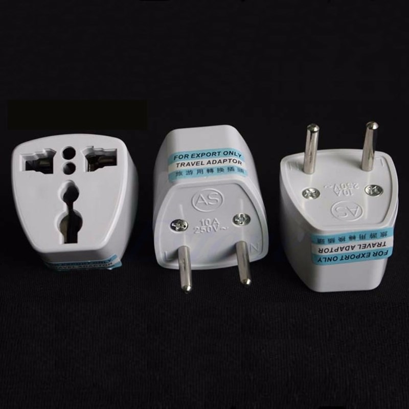 USA AU CN to European EU AC Plug Power Adapter Converter 250
