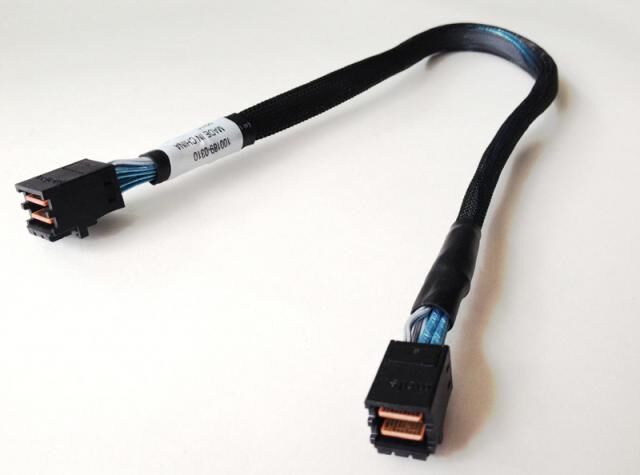 40cm Mini SAS HD SFF 8643 Cable Internal SFF-8643 SAS Cable