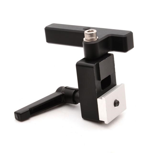 Black DIY T-Tracks Model Miter Track Stop Aluminium Alloy T-