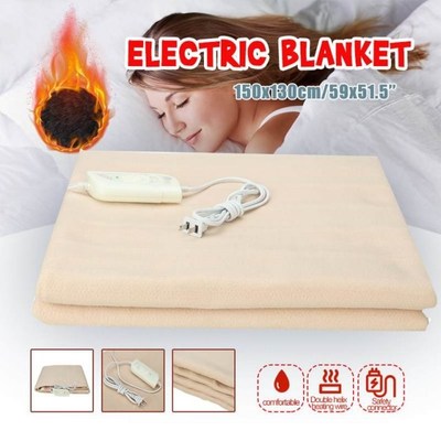 110W Electric Blanket 220v Thicker Heater Double Body Warmer