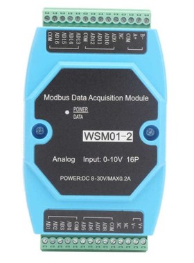 1 pc Voltage Acquisition Module Data Collector Logger 16AD 0