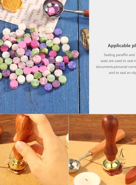 Wedding envelope decoration seal stamp wax craft gift 100 pi