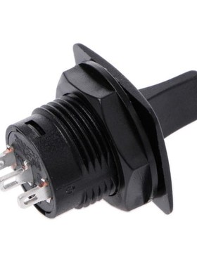 R13-402 3Pin 2Position ON-OFF-ON Maintained Round Toggle Swi