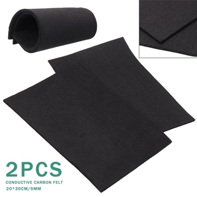 Top Quality 2pcs/set Graphite Carbon Felt Pad 20x30cm Mayitr