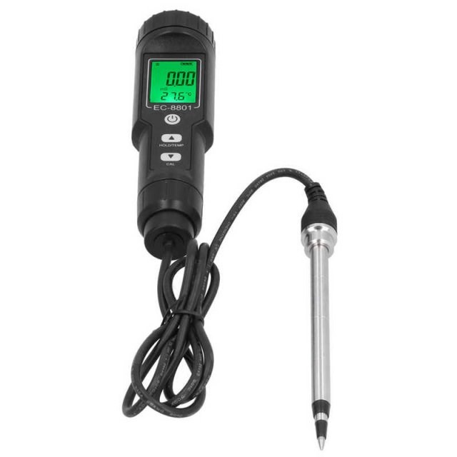 Soil Tester Portable Corrosion Resistant Ec Meter for Agricu