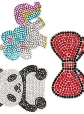 patches stranger things  Rhinestone Patch Iron On Crystal Ap