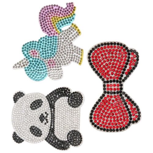 patches stranger things  Rhinestone Patch Iron On Crystal Ap