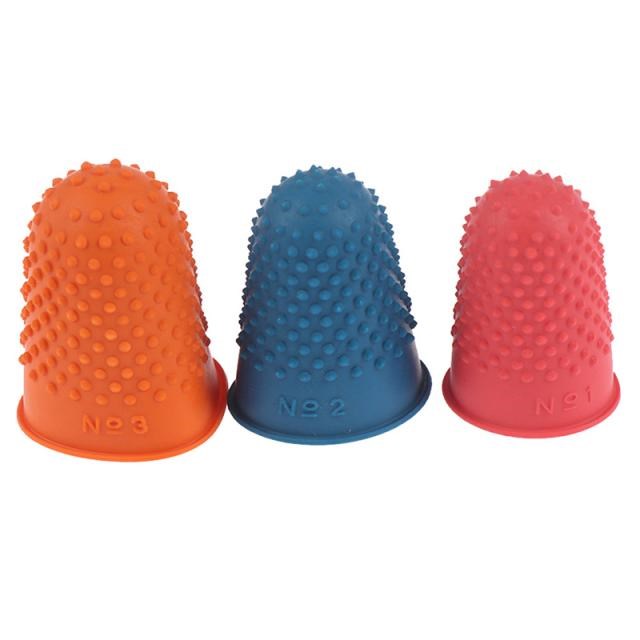5Pcs Counting Cone Rubber Thimble Protector Sewing Quilter F