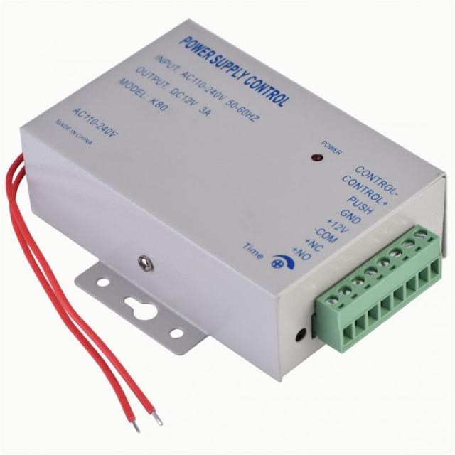 Input AC110V-240V Output DC 12V 3A 30W Power Supply Controll