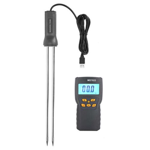Moisture Meter with Long Probe Digital Grain Wheat Rice Corn