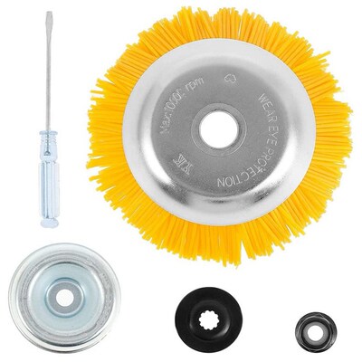 200mm Nylon Weeding Brush Cutter Grass Trimmer Head for Lawn