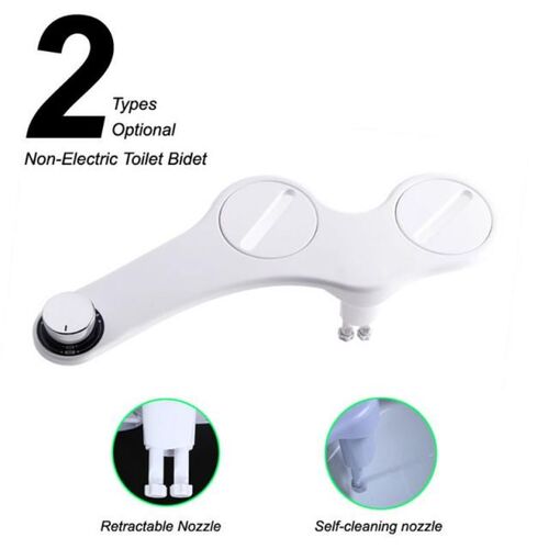 Frontal Rear Feminine Wash Dual Nozzle Bidet Sprayer Toilet