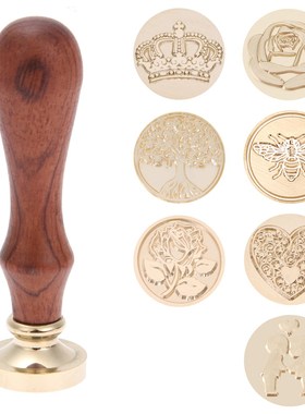 1 Pcs Wedding Invitations Botany Wax Seal Stamp Paint Beeswa