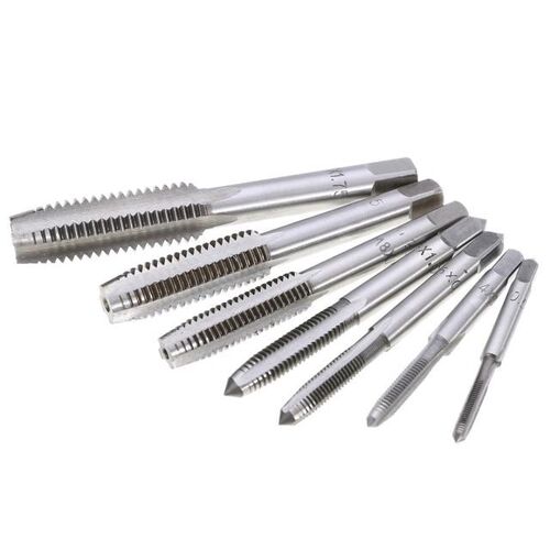 7pcs HSS Right Hand Metric Thread Tapper Tap Set Tool 0.5mm-