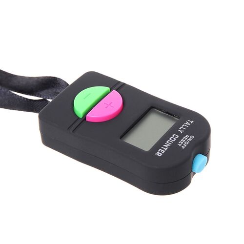 1PC Digital Hand Tally Counter 0-9999 Range Electronic Manua