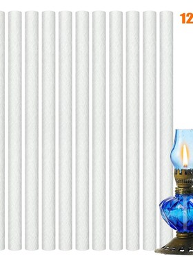12pcs Kerosene Wicks Long Life Wick Holder Torch Wine Candle