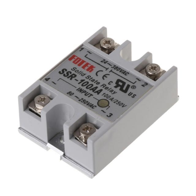 24V-380V SSR-100AA 100A /SSR-10AA 10A DC-AC DC-AC Solid Stat