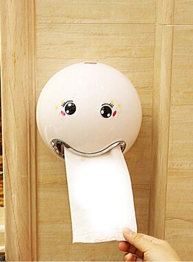 Emoticon ABS Plastic Roll Paper Holder A Variety Of Colors C