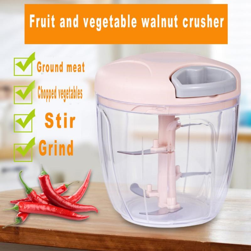 Rotate Vegetable Cutter Chopper Slicer Fruit Garlic Press Ma