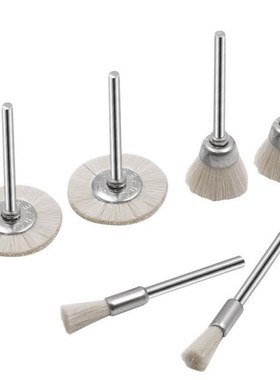 Wool brush Abrasive Grinding Accessories Tool 3mm Handle Sof