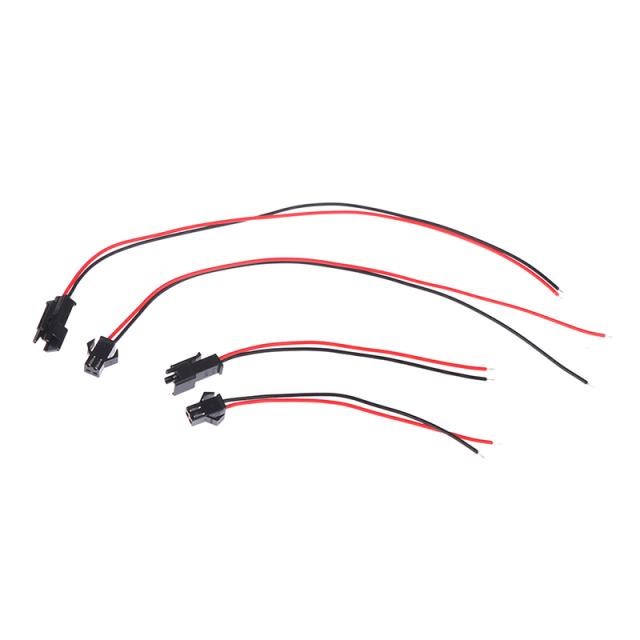 5 Pairs 10/20cm Long SM 2Pins Plug Male to Female Terminal W