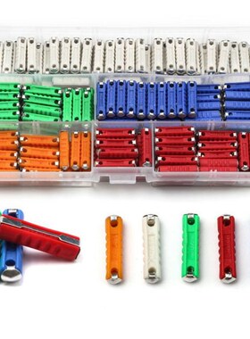 200PCS GBC European Automotive Fuse 5-25AMP Dia 6mm Continen