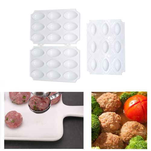 9 Holes 2021 Manual Kibbeh Express Meatball Maker Meatloaf M
